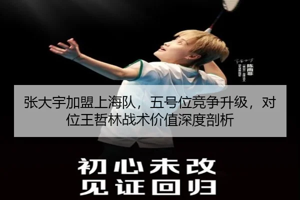 张大宇加盟上海队，五号位竞争升级，对位王哲林战术价值深度剖析